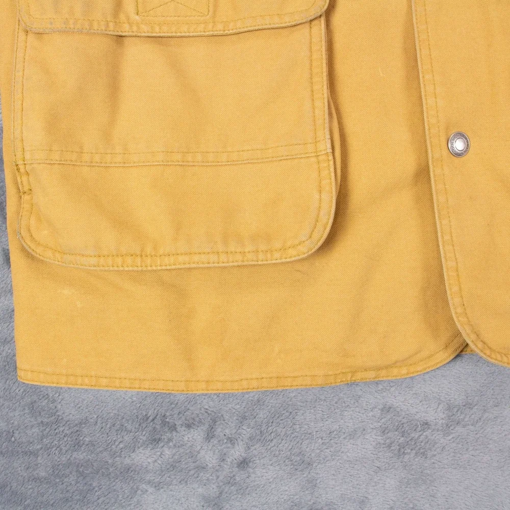 VTG Woolrich Mens L 16308 Saddle Barn Chore Jacket Removable Blanket‎ Lined Tan - Picture 10 of 16
